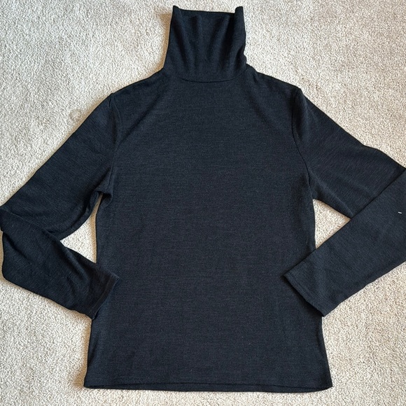 Black Turtleneck Sweater - Picture 1 of 4